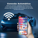 Adaptador Bluetooth Apple CarPlay e Android Auto - Micro MultimidiaWireless™