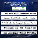 Adaptador Bluetooth Apple CarPlay e Android Auto - Nano MultimidiaWireless™