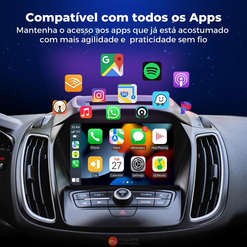 Android AI Box - Apple CarPlay - MultimidiaWirelles++