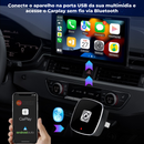 Adaptador Bluetooth Apple CarPlay e Android Auto - Nano MultimidiaWireless™