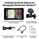 Painel Multimidia Apple CarPlay e Android Auto para Moto - MotoScreen Wireless™