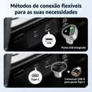 Adaptador Bluetooth Apple CarPlay e Android Auto - 4 em 1 MultimidiaWireless™