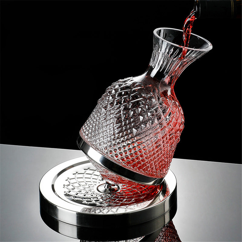 Decanter de Cristal Giratório - Crystallux 360™