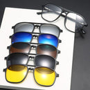 Óculos de Sol Unisex MultiLens + 5 Lentes Multifuncionais - Magazine da Inovação