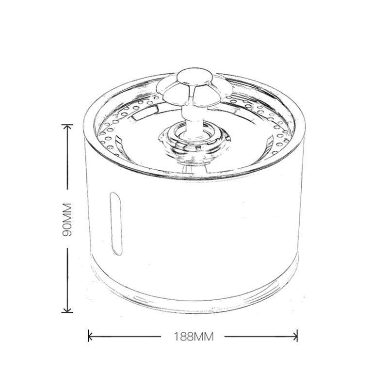 Bebedouro Pet Automático - Magic Fountain™-Magazine da Inovação-