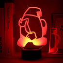 Luminária de Led 3D Among Us - Atmosphere®-Magazine da Inovação-