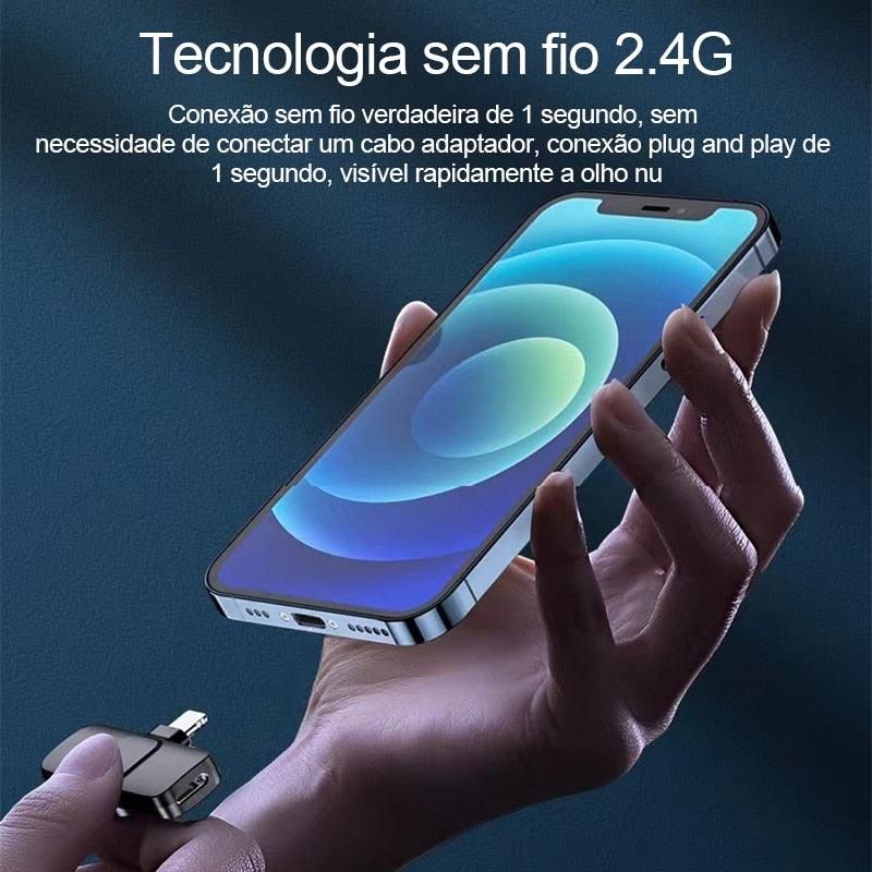 Microfone de Lapela Sem Fio para Celular - K8 Premium Mic™ - Magazine da Inovação